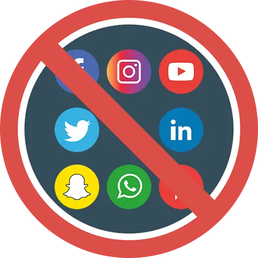 Geen social media integraties