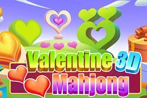 Valentine 3D Mahjong